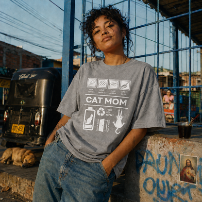 OVERSIZE MALA MAÑA — Cat Mom