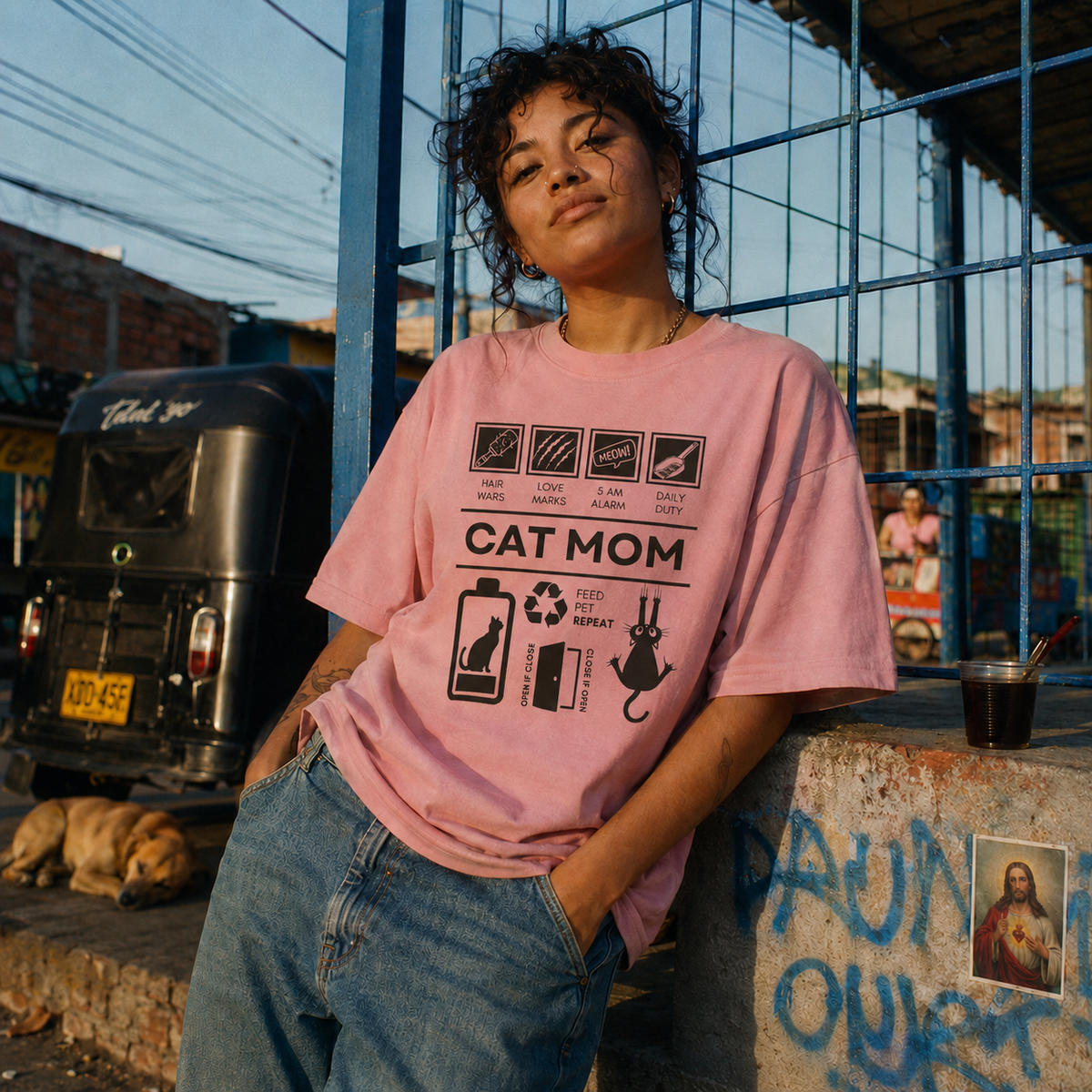 OVERSIZE MALA MAÑA — Cat Mom