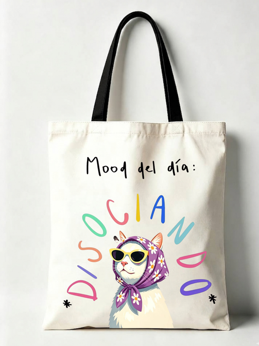 TOTEBAGS COLECCIÓN "DISOCIANDO" MALA MAÑA-Mood del día: Disociando
