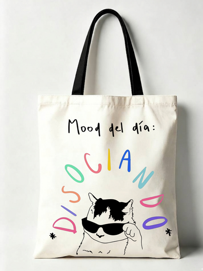 TOTEBAGS COLECCIÓN "DISOCIANDO" MALA MAÑA-Mood del día: Disociando