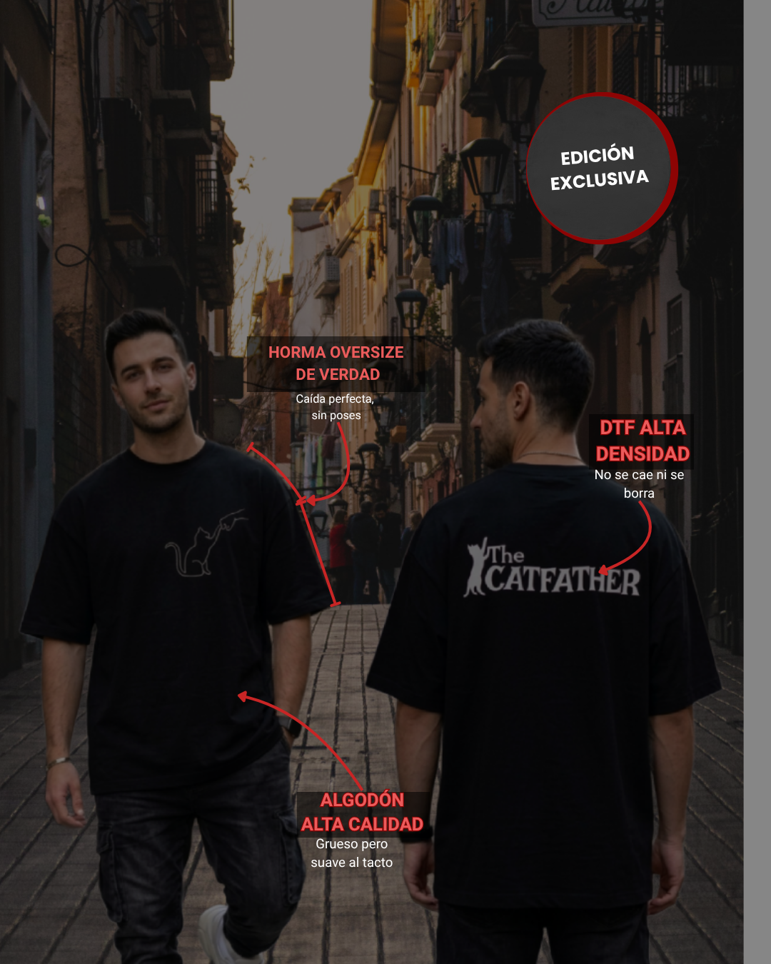 Camiseta MALA MAÑA - The Catfather