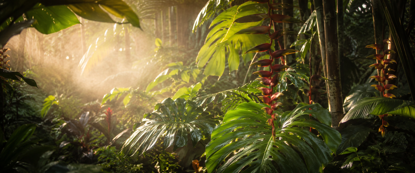 BROTE - foliage tropical golden hour