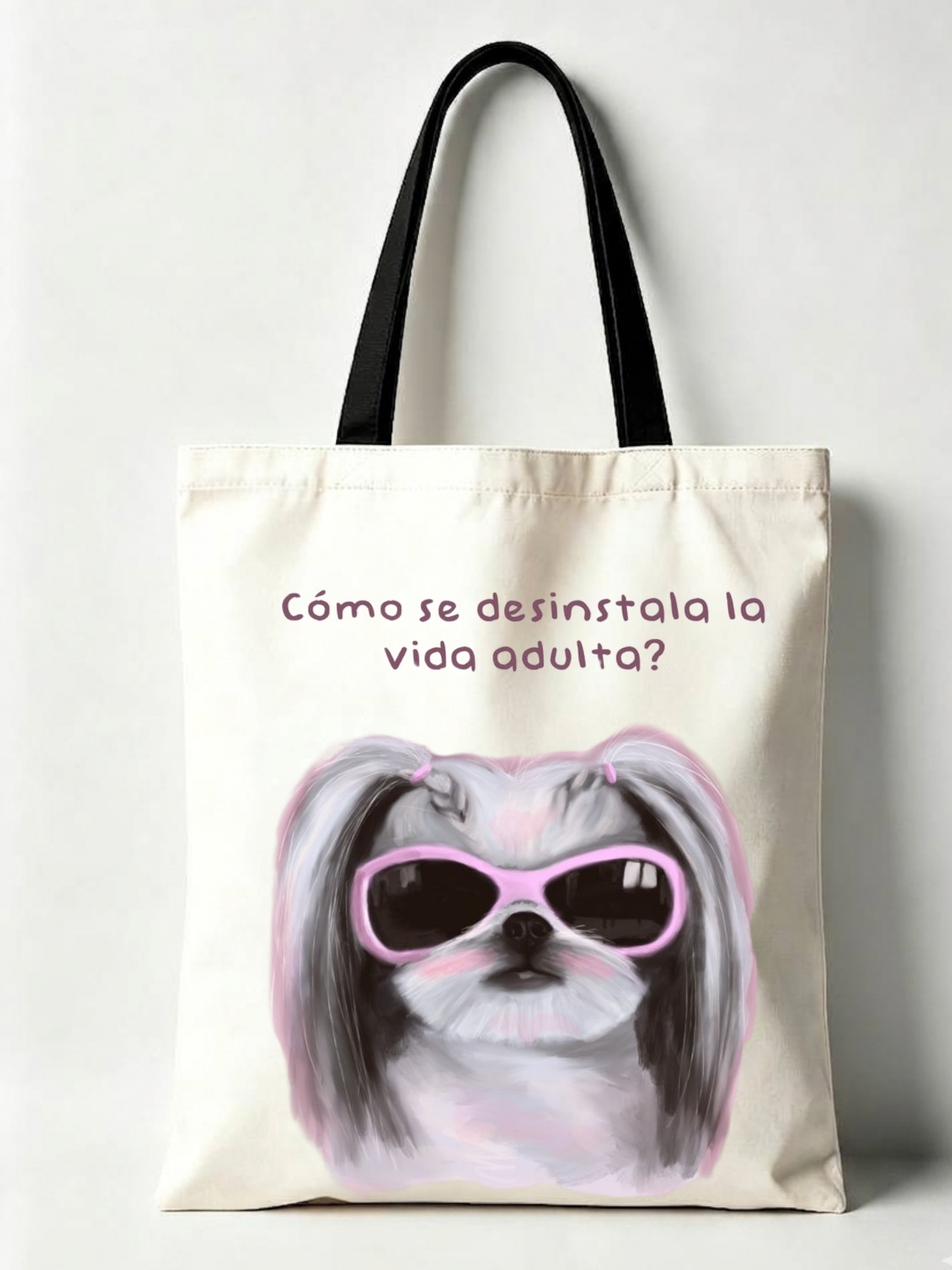 TOTEBAGS COLECCIÓN "DISOCIANDO" MALA MAÑA-¿Cómo se desinstala la vida adulta?