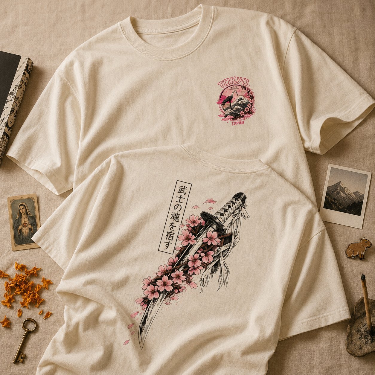 NEKO El Camino del Shinobi - lifestyle con props