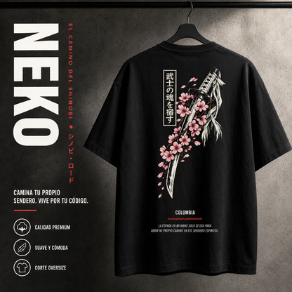 NEKO El Camino del Shinobi - ficha tecnica negro